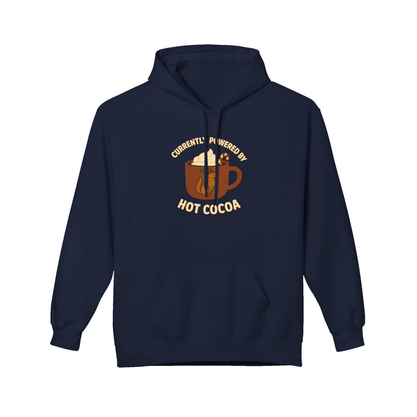 Powered by Cocoa - Cozy Holiday Hoodie